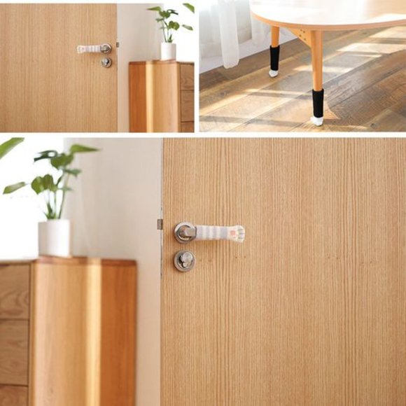 Handmade Cat Paw Socks Floor Protectors - Picture 5 of 8